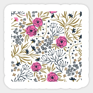 Floral Love Sticker